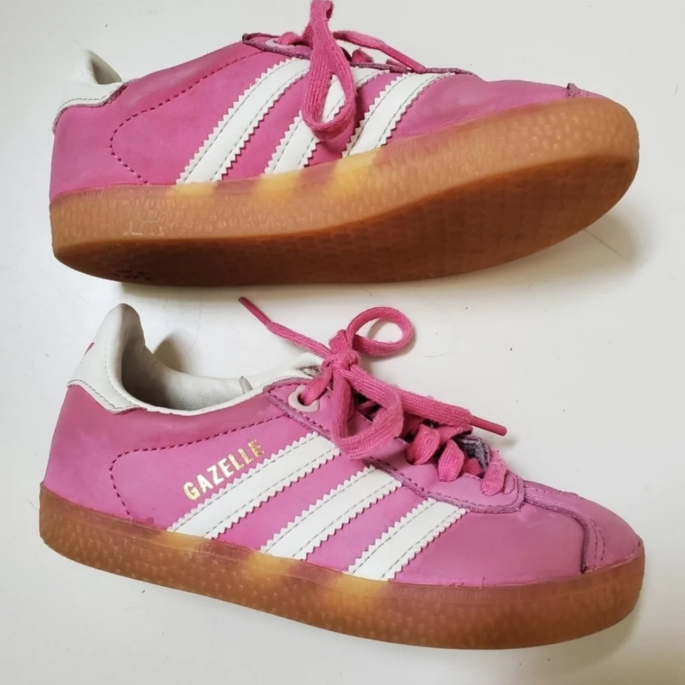 Adidas Pink Gazelle Sneakers - Picture 1 of 3